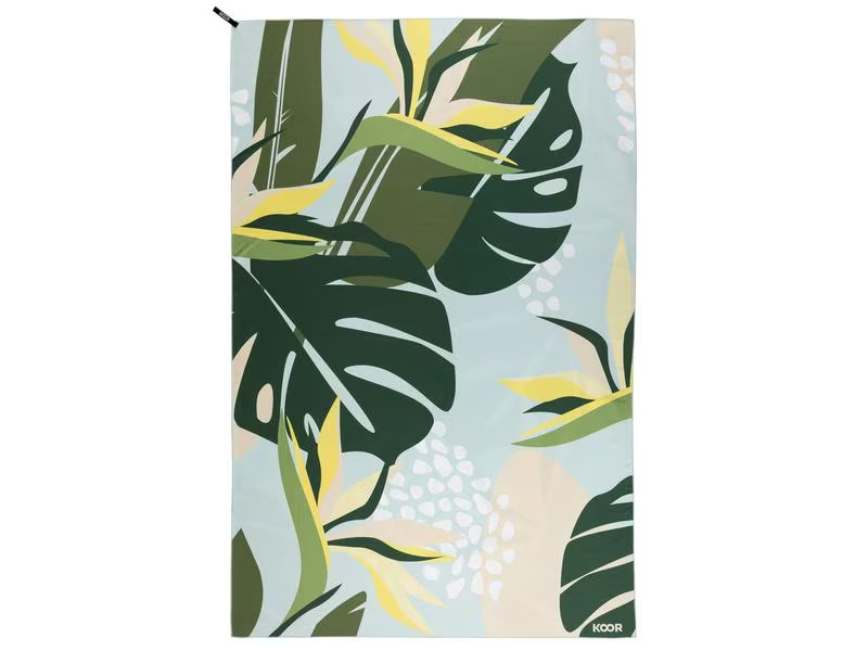 KOOR Strandtuch Jungle, 130 x 200 cm