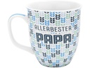 Sheepworld Kaffeetasse Allerbester Papa 400 ml, 1 Stück, Weiss