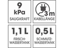 CLEANmaxx Waschsauger 1.1 l, 400 W