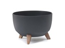 Neogard AG Blumentopf Roma Eco, Ø 24 cm, Anthrazit