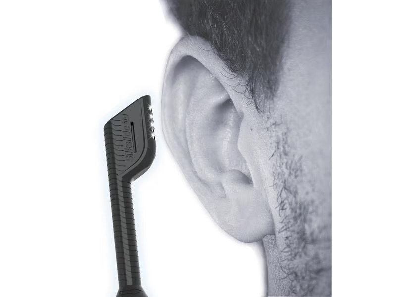 Silkslide Ohrsierer anthrazit 8 cm