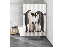 Kleine Wolke Duschvorhang Jackson Pinguin , Schwarz/Weiss