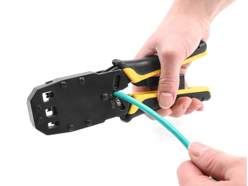 Delock Crimpzange für RJ50, RJ45, RJ12/11, 6P DEC, 4P