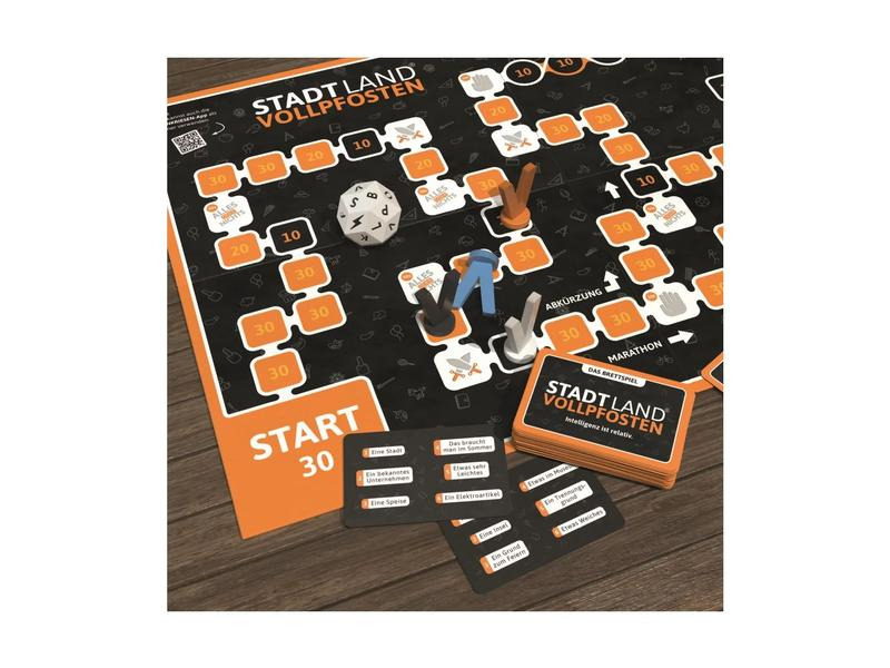 Denkriesen STADT LAND VOLLPFOSTEN – Das offizielle Brettspiel