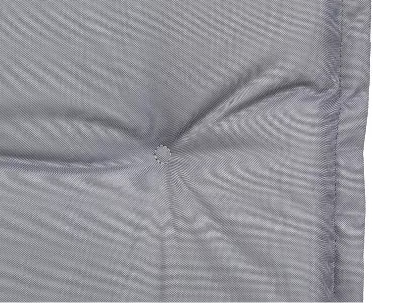 COCON Stuhlauflage Hochlehner Outdoor 120 x 50 cm, Grau