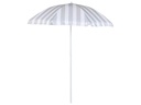 KOOR Sonnenschirm Marino Ø 150 cm, Grau/Weiss