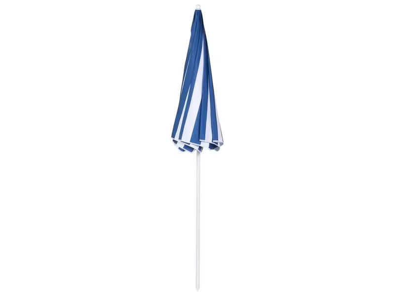 KOOR Sonnenschirm Marino Ø 150 cm, Blau/Weiss