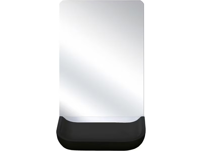 Kleine Wolke Kosmetikspiegel Tray Schwarz