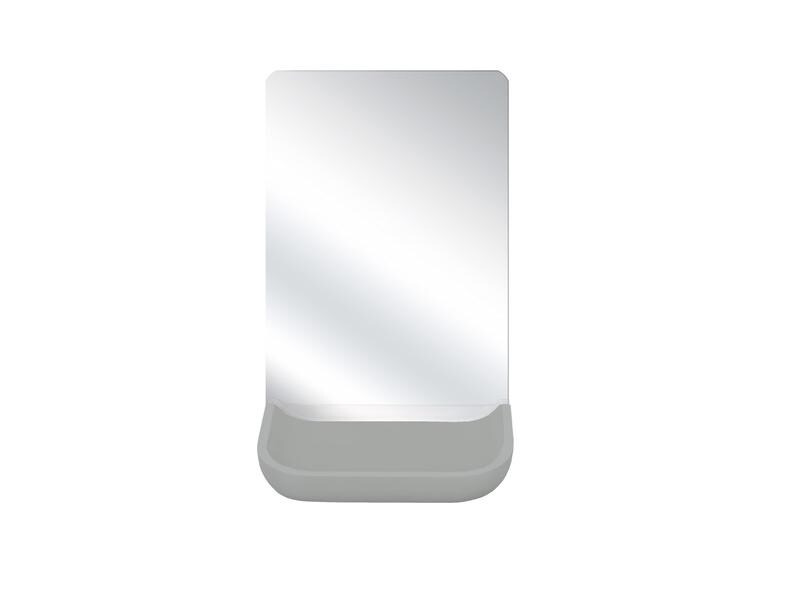 Kleine Wolke Kosmetikspiegel Tray Grau