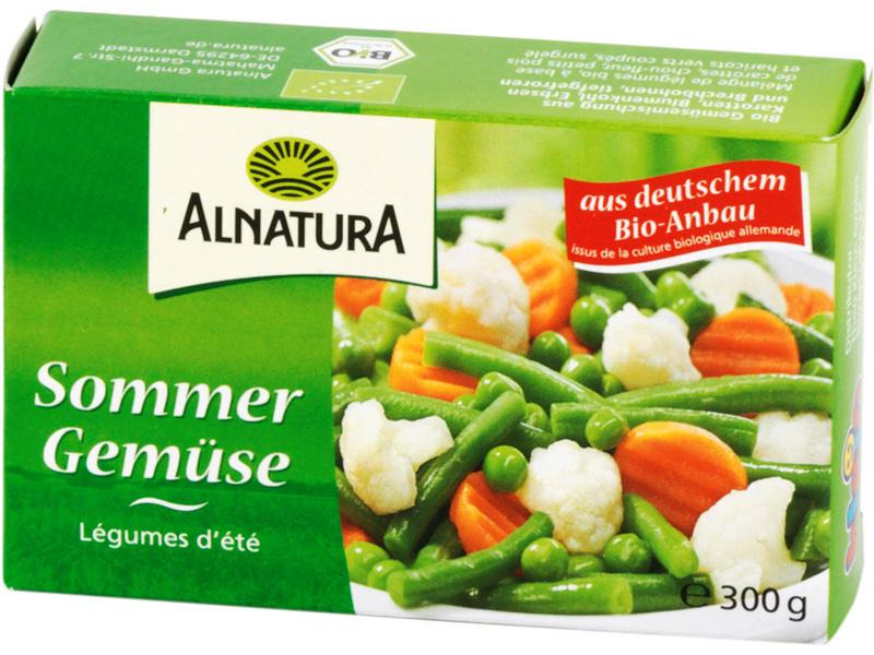 Klein-Toys Spiel-Lebensmittel Alnatura Einkaufskorb gefüllt