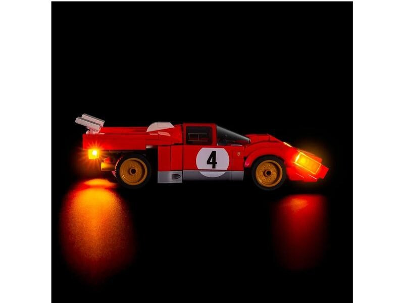 Light My Bricks LED-Licht-Set für LEGO® 1970 Ferrari 512 M 76906