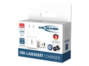 Ansmann USB-Wandladegerät Home Charger HC218PD, 18 W, Weiss