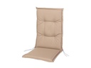 COCON Stuhlauflage Hochlehner Outdoor 120 x 50 cm, Beige