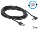 Delock USB 2.0-Kabel A - A EASY-USB gewinkelt 5 m