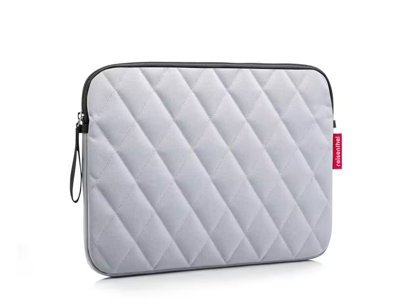 Reisenthel Notebooktasche Notebook sleeve Rhombus Light Grey, 13.5