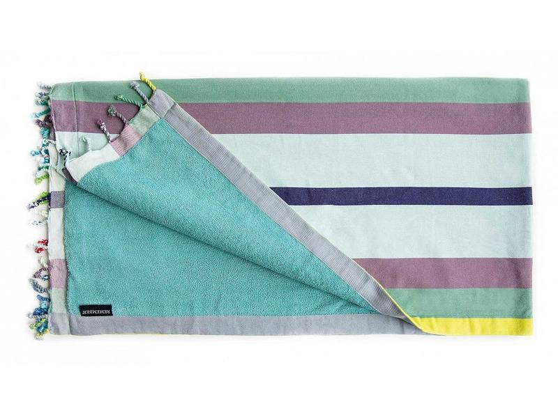 Remember Strandtuch Hamam Laguna 170 x 90 cm, Mehrfarbig