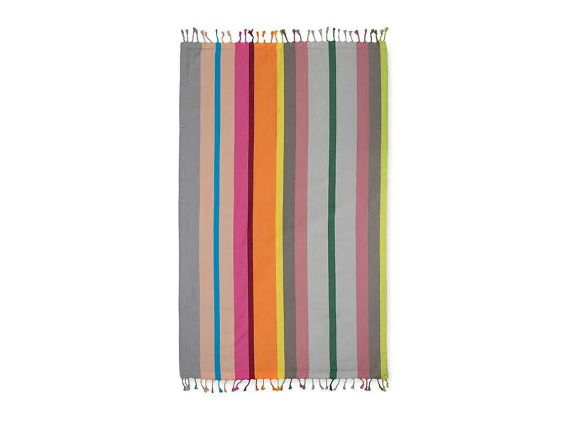 Remember Strandtuch Hamam Marina 170 x 90 cm, Mehrfarbig