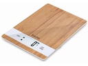 Terraillon Küchenwaage Bamboo USB Braun