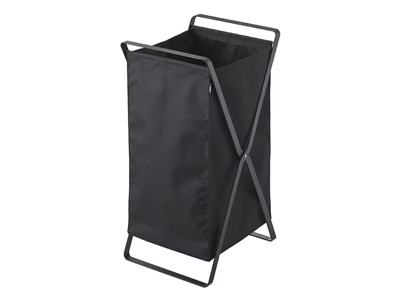 Yamazaki Wäschekorb  Tower 70 l, Schwarz