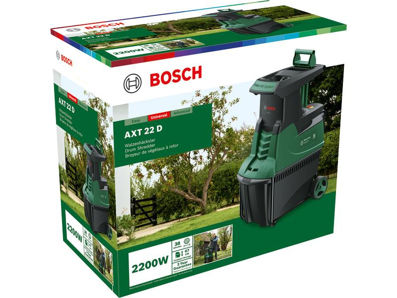 Bosch Häcksler AXT 22 D, 2200 W