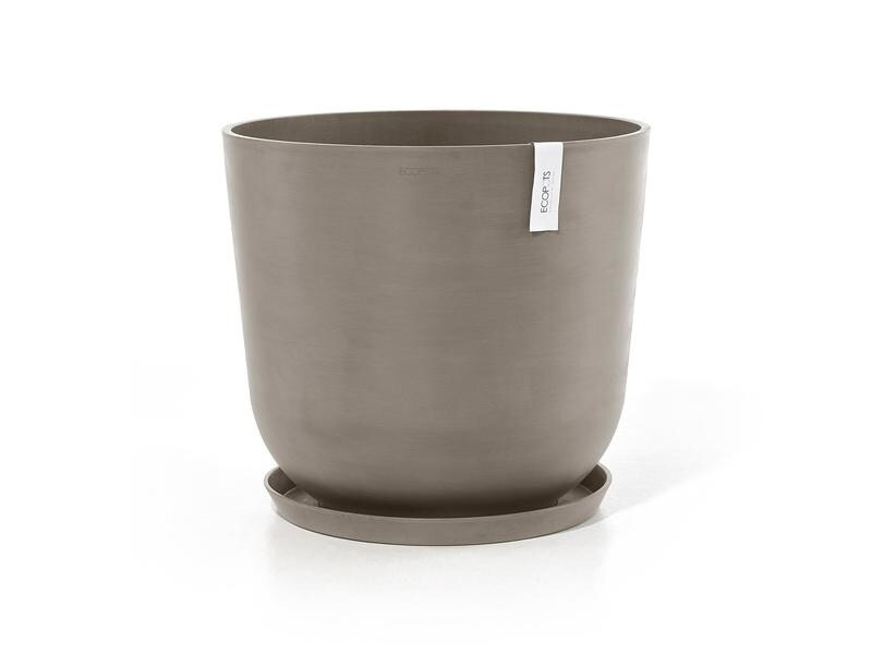 Ecopots Pflanzentopf Oslo 55, French Taupe