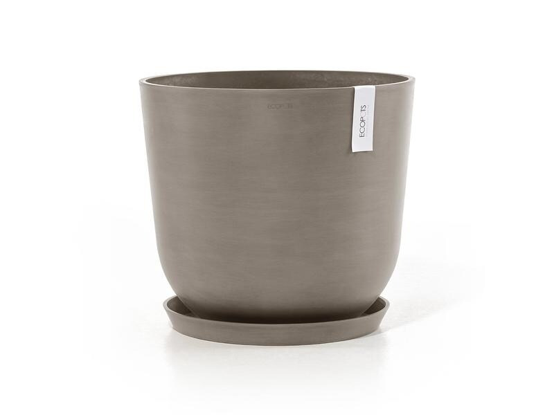 Ecopots Pflanzentopf Oslo 45, French Taupe