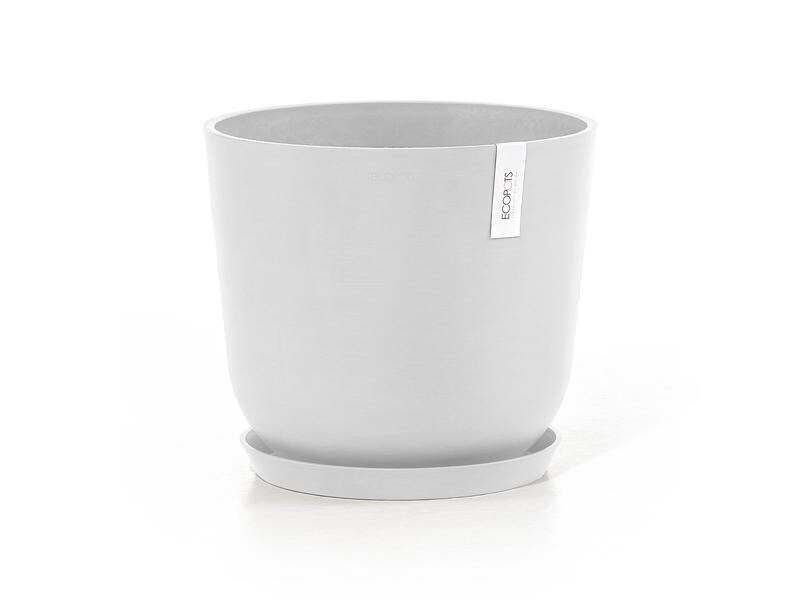 Ecopots Pflanzentopf Oslo 35, Weiss