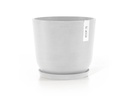 Ecopots Pflanzentopf Oslo 25, Weiss