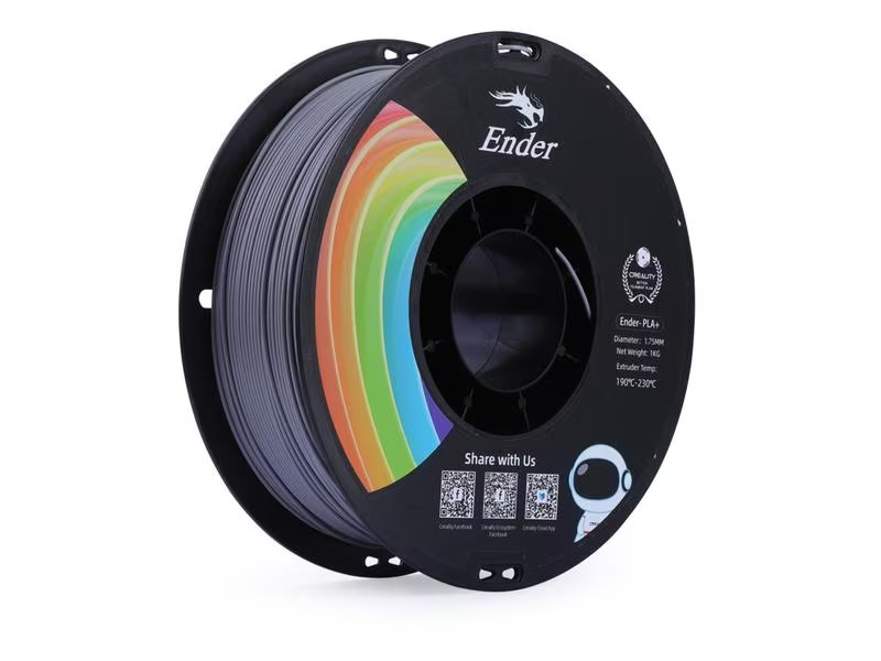 Creality Filament PLA+ Grau, 1.75 mm, 1 kg