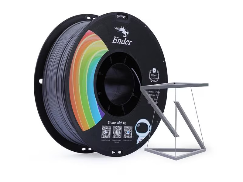 Creality Filament PLA+ Grau, 1.75 mm, 1 kg