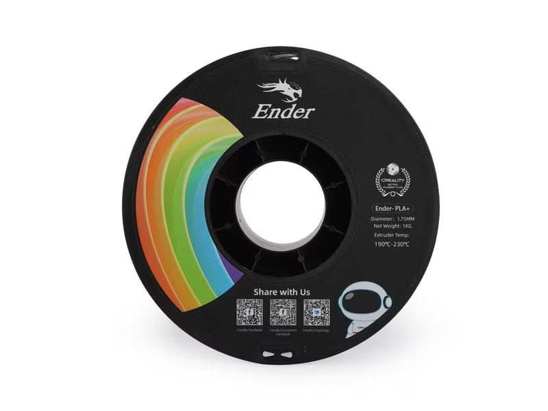 Creality Filament PLA+ Grau, 1.75 mm, 1 kg