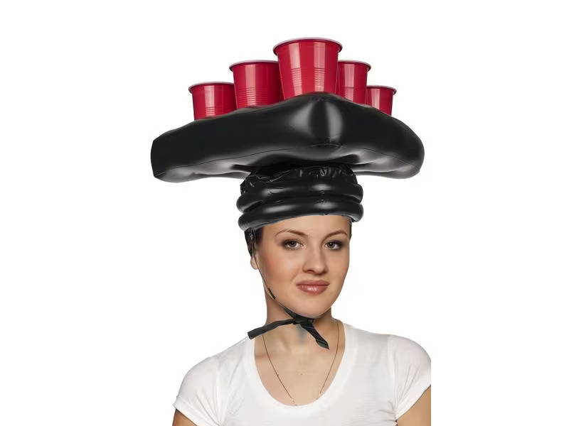Goldbuch Aufblasbares Accessoire Beer Pong Helm