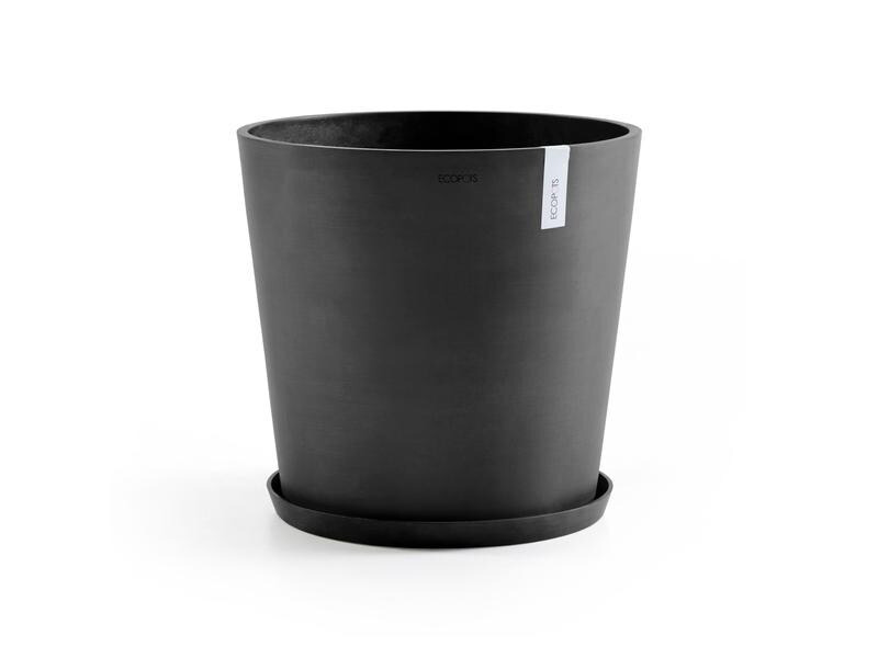 Ecopots Pflanzentopf Amsterdam 50, Dunkelgrau