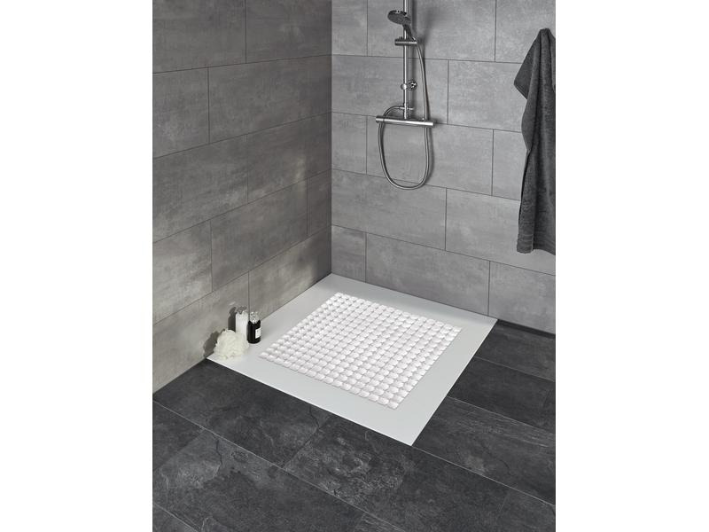 Kleine Wolke Badewanneneinlage Gatty 54 x 54 cm, Weiss