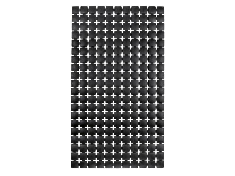 Kleine Wolke Badewanneneinlage Gatty 39 x 68 cm, Schwarz
