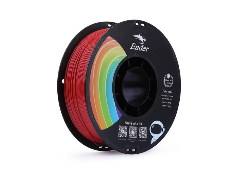 Creality Filament PLA+ Rot, 1.75 mm, 1 kg