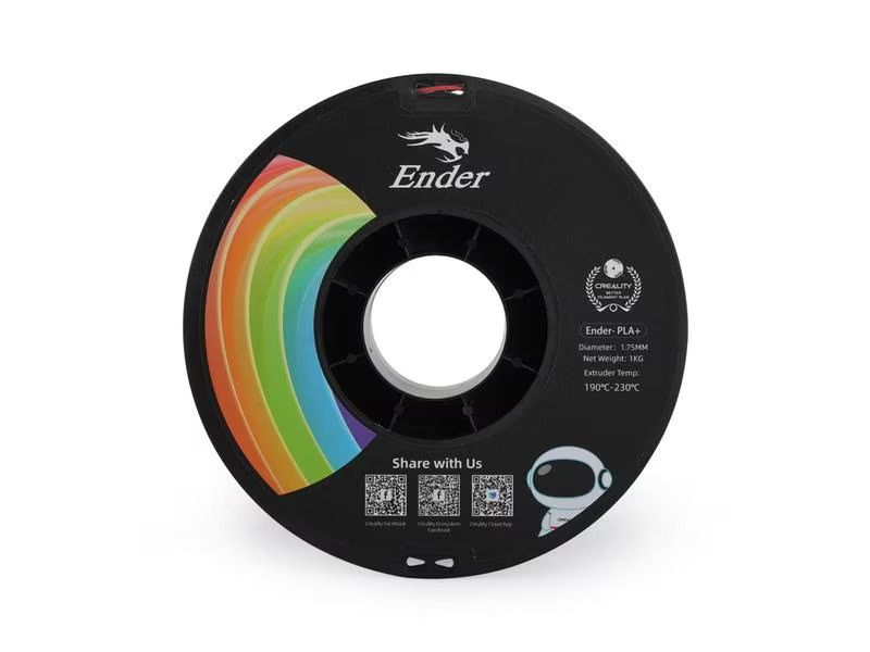 Creality Filament PLA+ Rot, 1.75 mm, 1 kg