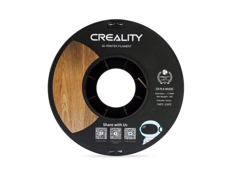 Creality Filament CR-PLA Wood, 1.75 mm, 1 kg