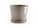 Ecopots Pflanzentopf Amsterdam 20, French Taupe