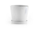 Ecopots Pflanzentopf Amsterdam 20, Weiss