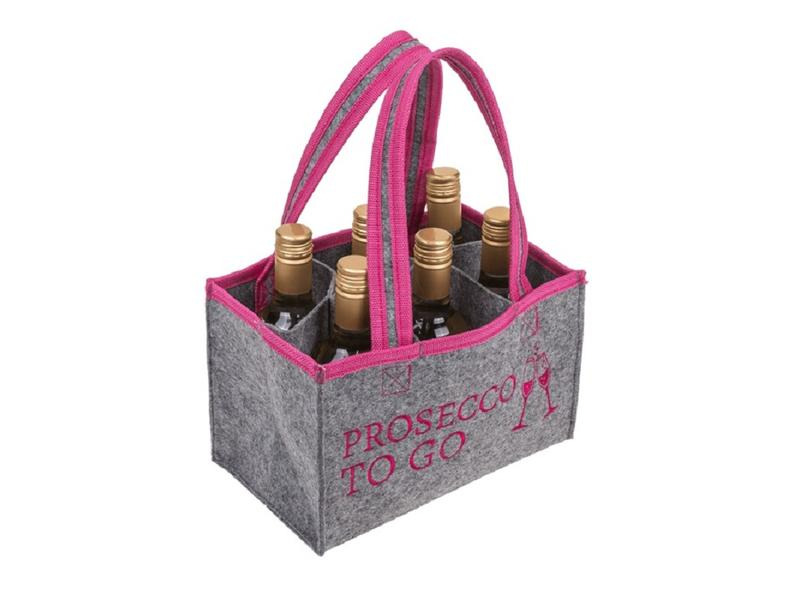 Goldbuch Partyaccessoire Tasche Prosecco to go mit 6 Fächern
