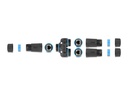 Delock Kupplung RJ45 zu 2x RJ45, Cat.6A, wasserfest, 1 Stück