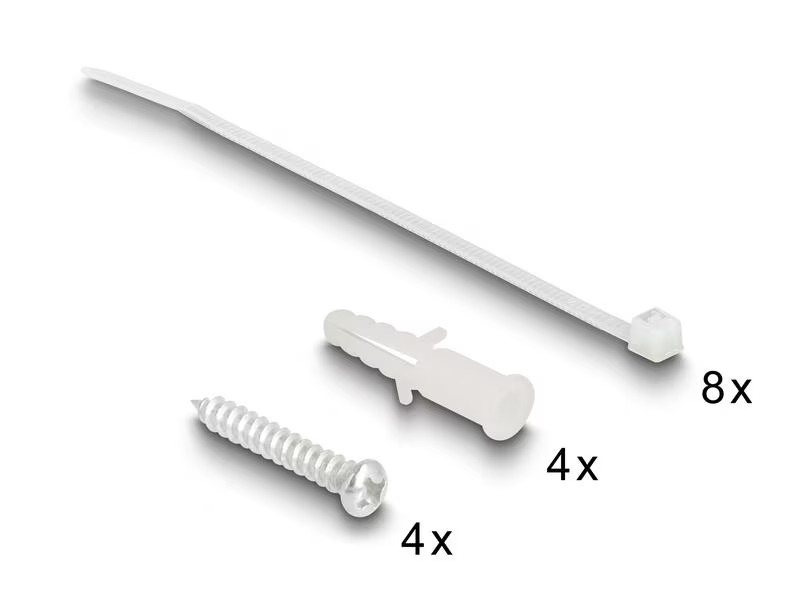Delock Konsolidierungspunkt-Box 4 Port für Keystone Module