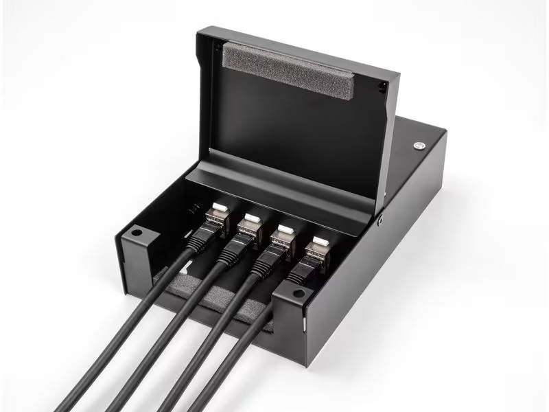 Delock Konsolidierungspunkt-Box 4 Port für Keystone Module