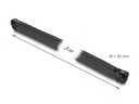 Delock Kabelschlauch 3 m x 50 mm, mit Reissverschluss, Schwarz