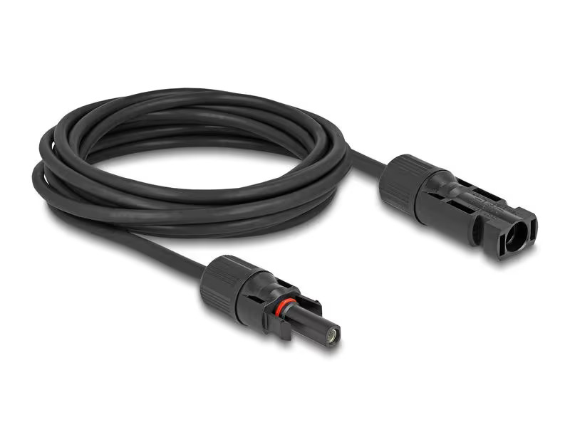 Delock Anschlusskabel DL4 Stecker zu Buchse 6 mm², 5 m