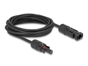 Delock Anschlusskabel DL4 Stecker zu Buchse 6 mm², 5 m