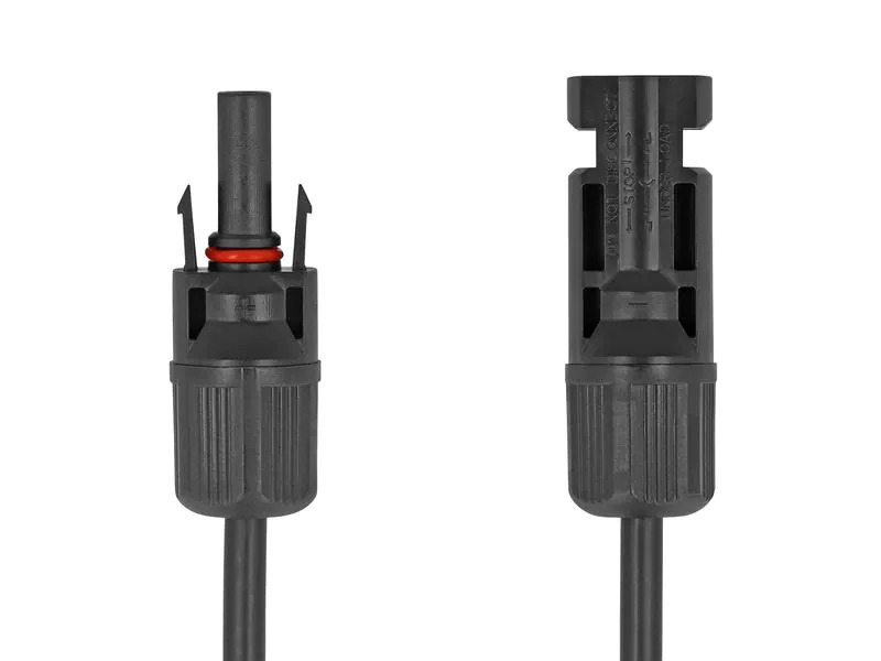 Delock Anschlusskabel DL4 Stecker zu Buchse 6 mm², 1 m