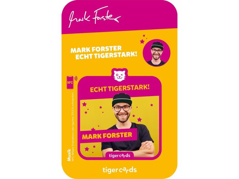 Tigermedia tigercard Mark Forster