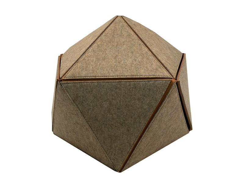 Ebi D&amp;D Katzenhaus Logan, 51 x 41 cm, Braun